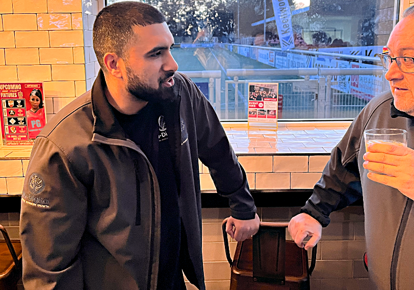 Amrit Singh at a BBN business breakfast networking meeting