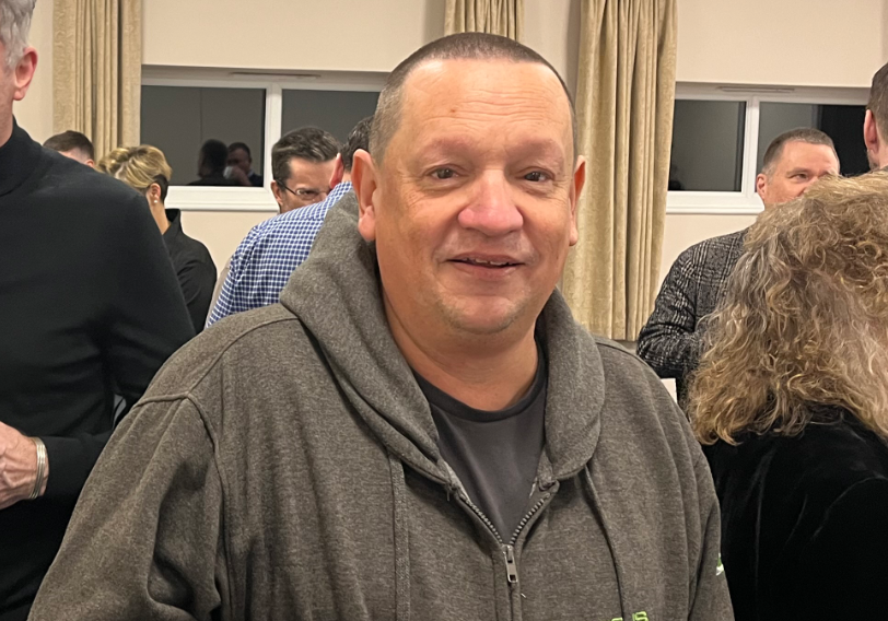 Dean Johnson at a BBN business breakfast networking meeting